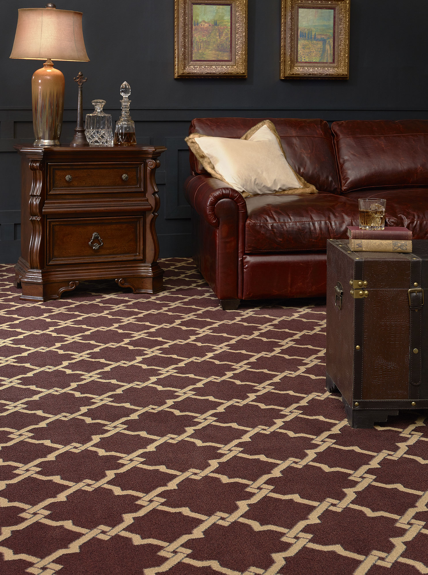 Dark hardwood flooring Johnson County